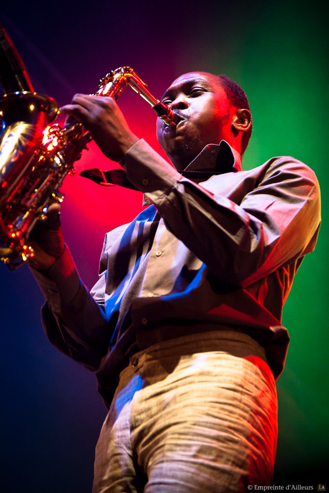 Seun Kuti au saxophone