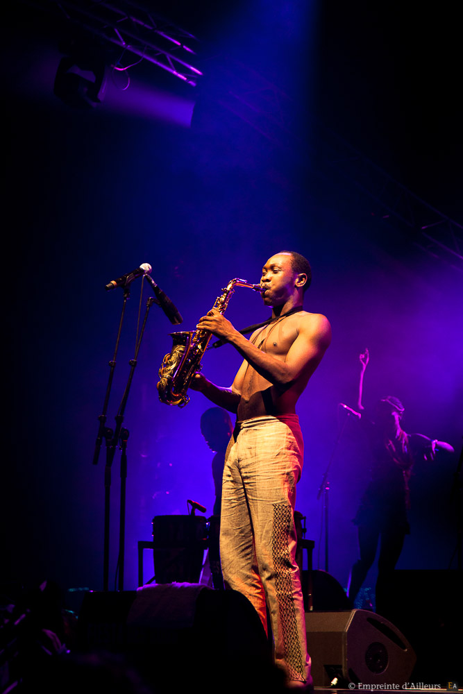 Seun Kuti au saxophone