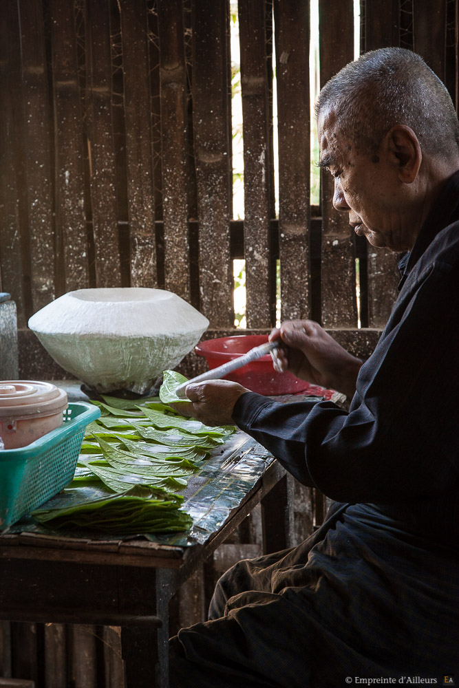 Préparation du betel