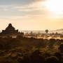 Brume sur Bagan