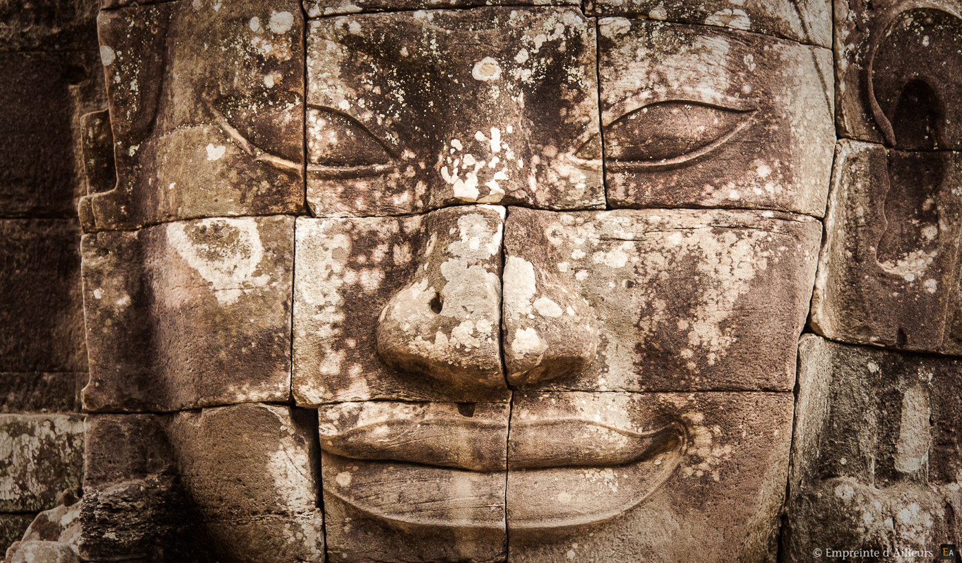 Mystérieux visage du Bayon