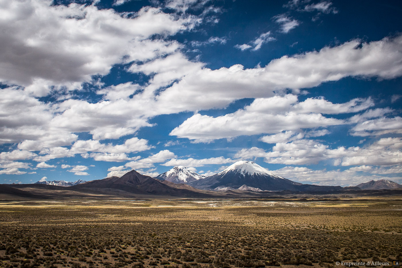 Volcan et pampa