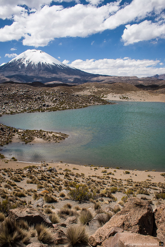 Lac et volcan