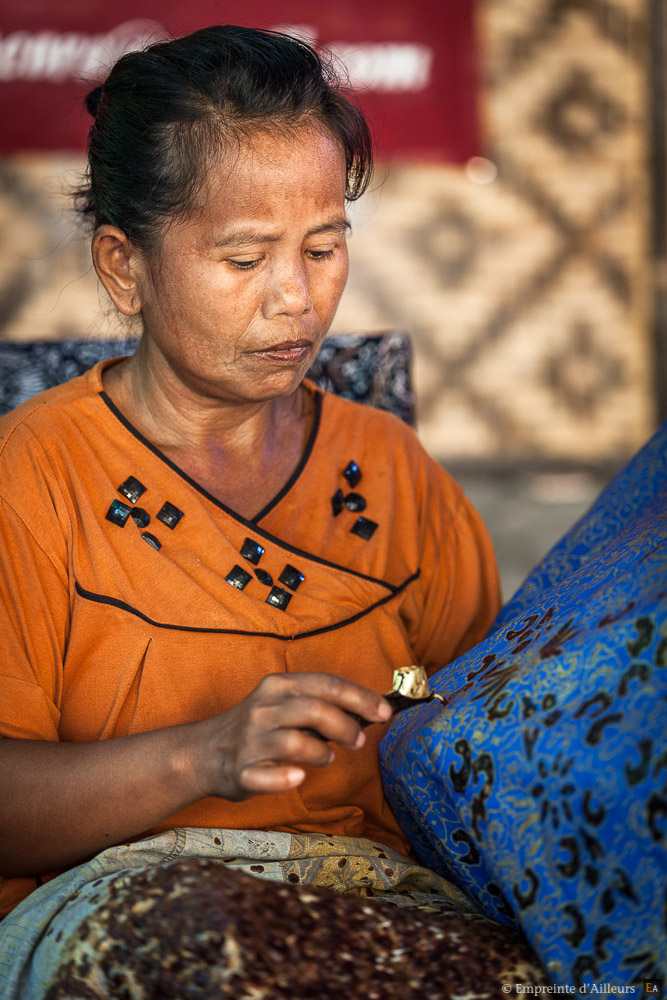 Batik traditionnel de Java