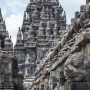 Bas relief du temple de Prambanan