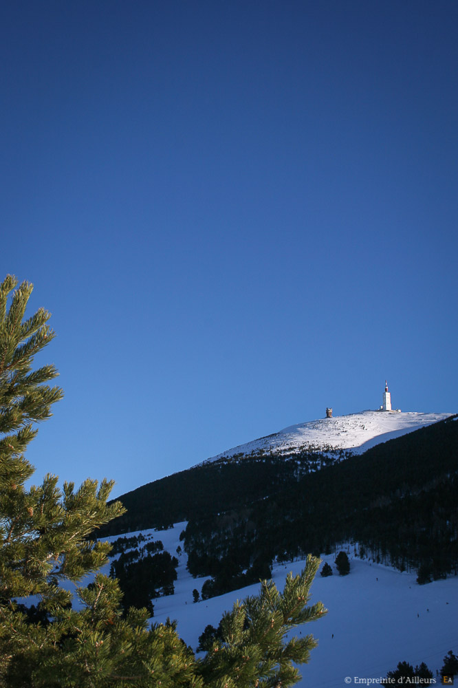 Mont Ventoux sous la neige