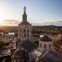 La cathédrale vue du ciel