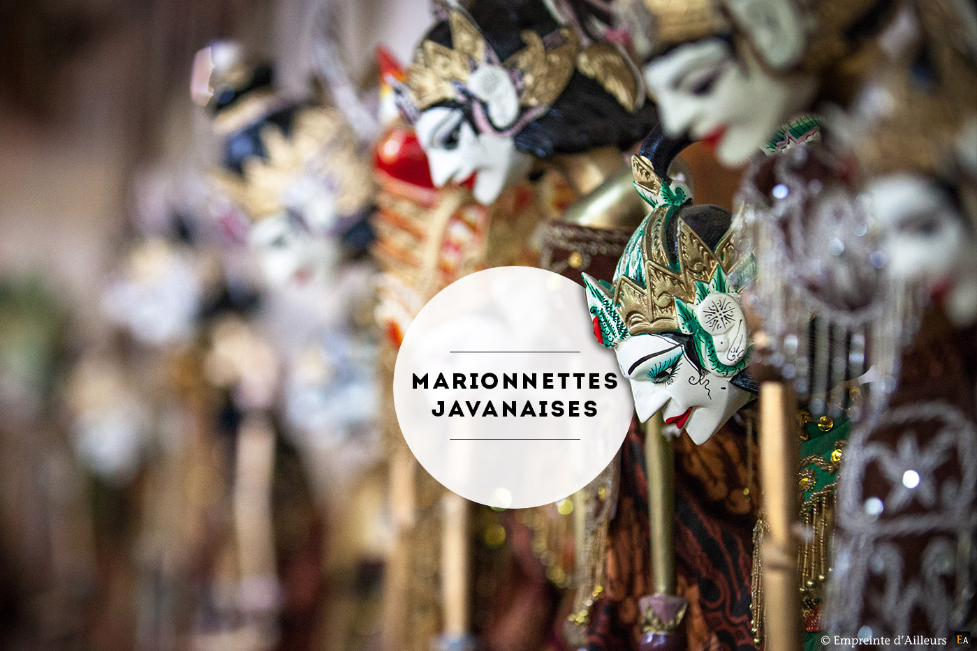 Marionnettes Javanaises Wayang Golek