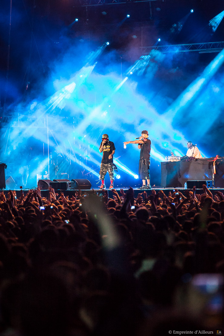 Concert Method Man & Redman, festival Lives au Pont 2014