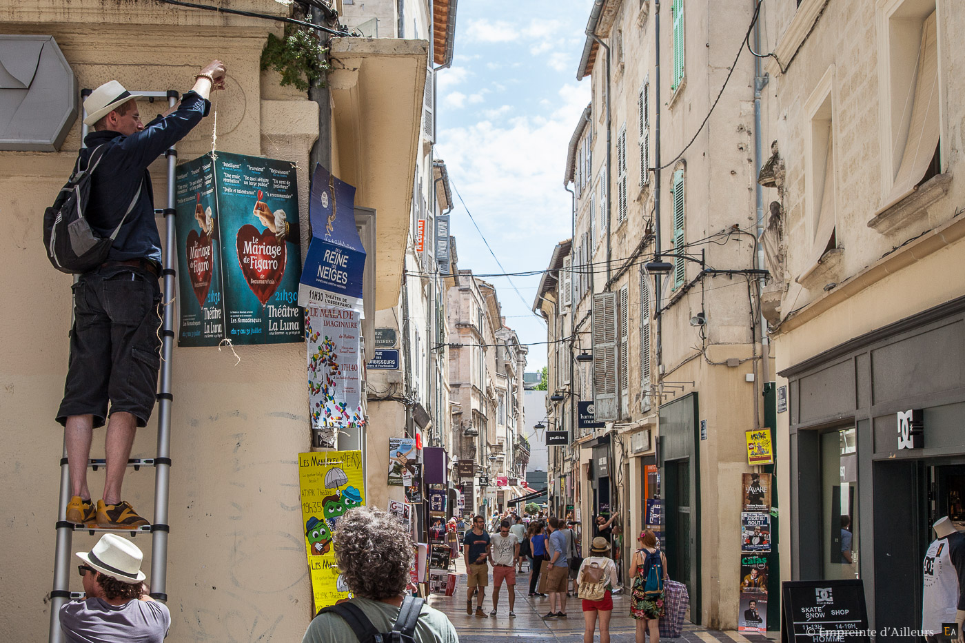 Festival Avignon affiche Bonneterie