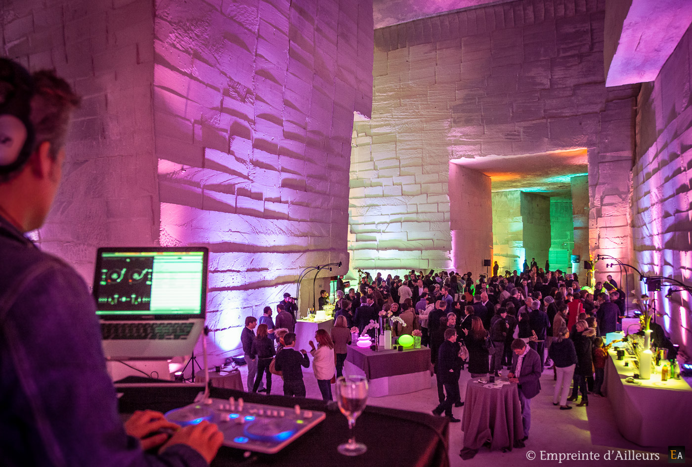 Soirée événementielle aux Carrières de Lumière