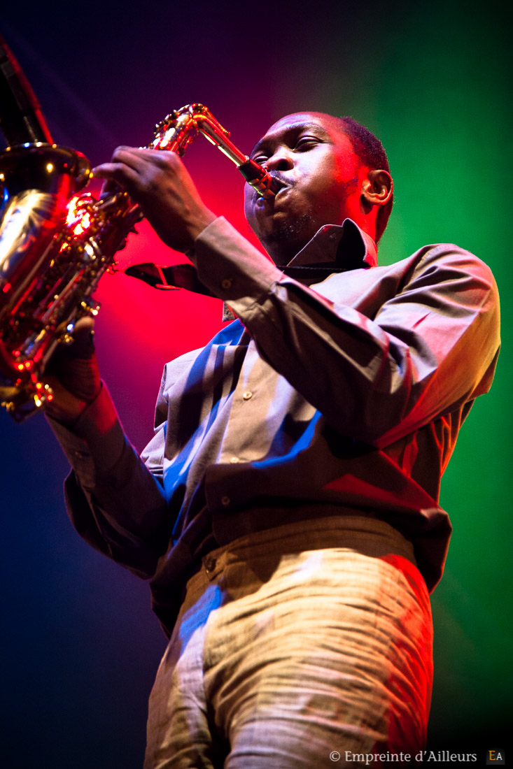 Seun Kuti au saxophone