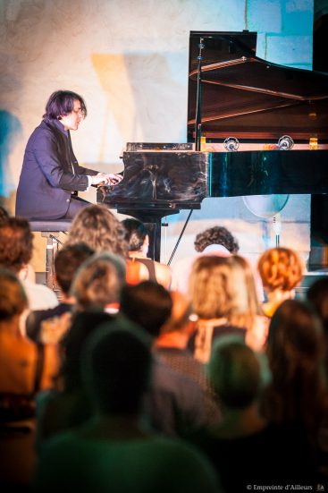 Maxence Cyrin au Petit Palais d'Avignon lors du festival Résonance