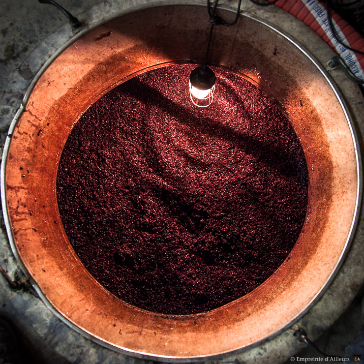 Cuve de fermentation du vin