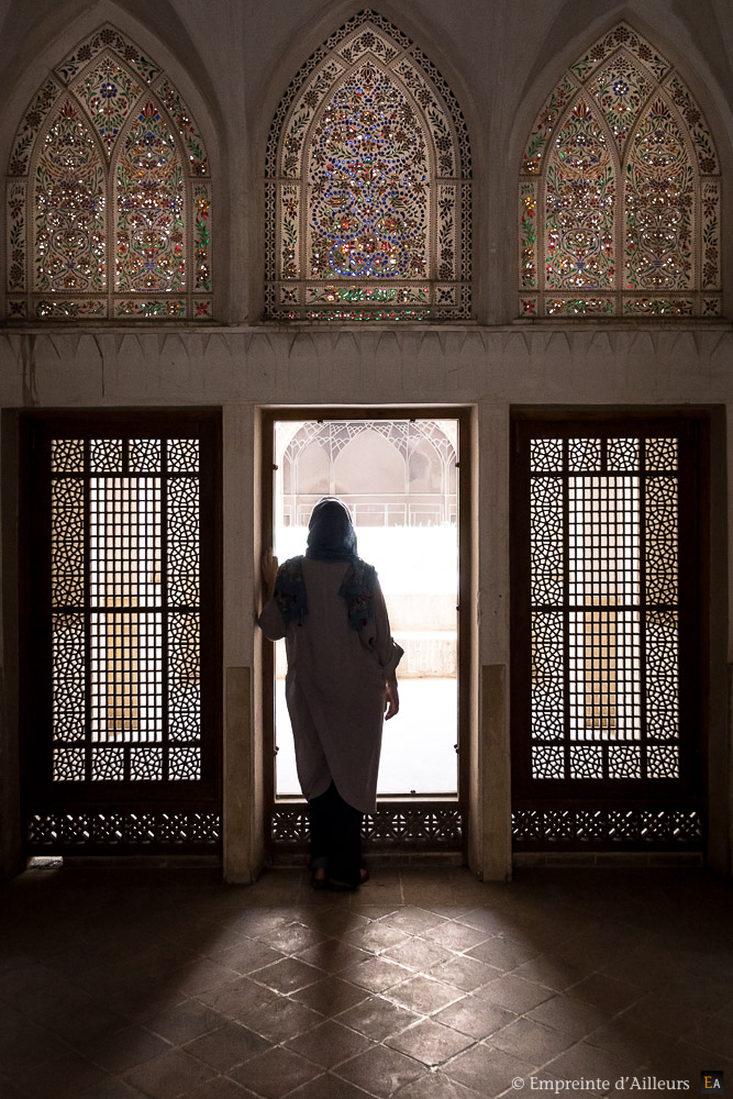 Porte et fenêtre de la maison traditionnelle Abbasi